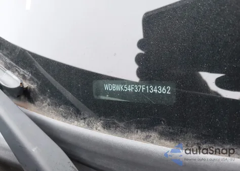 2007 Mercedes-Benz Slk 280 из США, поврежденный, VIN WDBWK54F37F134362